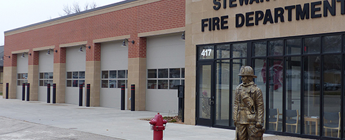 Stewartville Fire Department Garage Doors